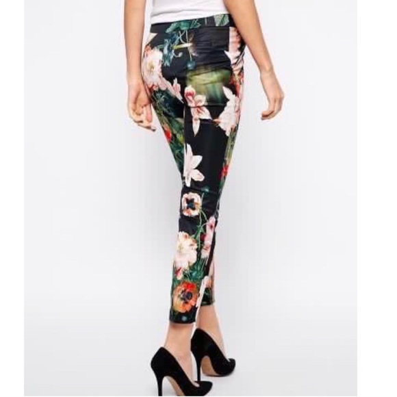 Ted Baker London Pants - TED BAKER Opulent Bloom Floral Trousers